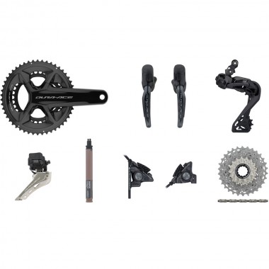 SHIMANO Dura-Ace Di2 R9250 2x12 34-50 Groupset W/ Disc Brake SHIMANO Dura-Ace Di2 R9250 2x12 34-50 Groupset W/ Disc Brake