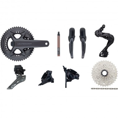 SHIMANO Ultegra DI2 R8150 2x12 36-52 Power Meter Groupset W/ Disc Brake SHIMANO Ultegra DI2 R8150 2x12 36-52 Power Meter Groupset W/ Disc Brake