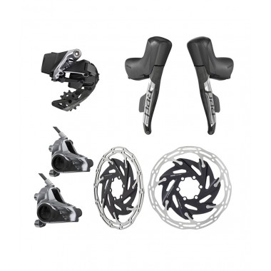 SRAM Red ETap AXS 1 Flat-Mount HRD Groupset SRAM Red ETap AXS 1 Flat-Mount HRD Groupset
