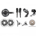 SRAM Red Etap AXS HRD FM 2x12-Speed 33-46 6-Bolt Disc Power Meter Groupset